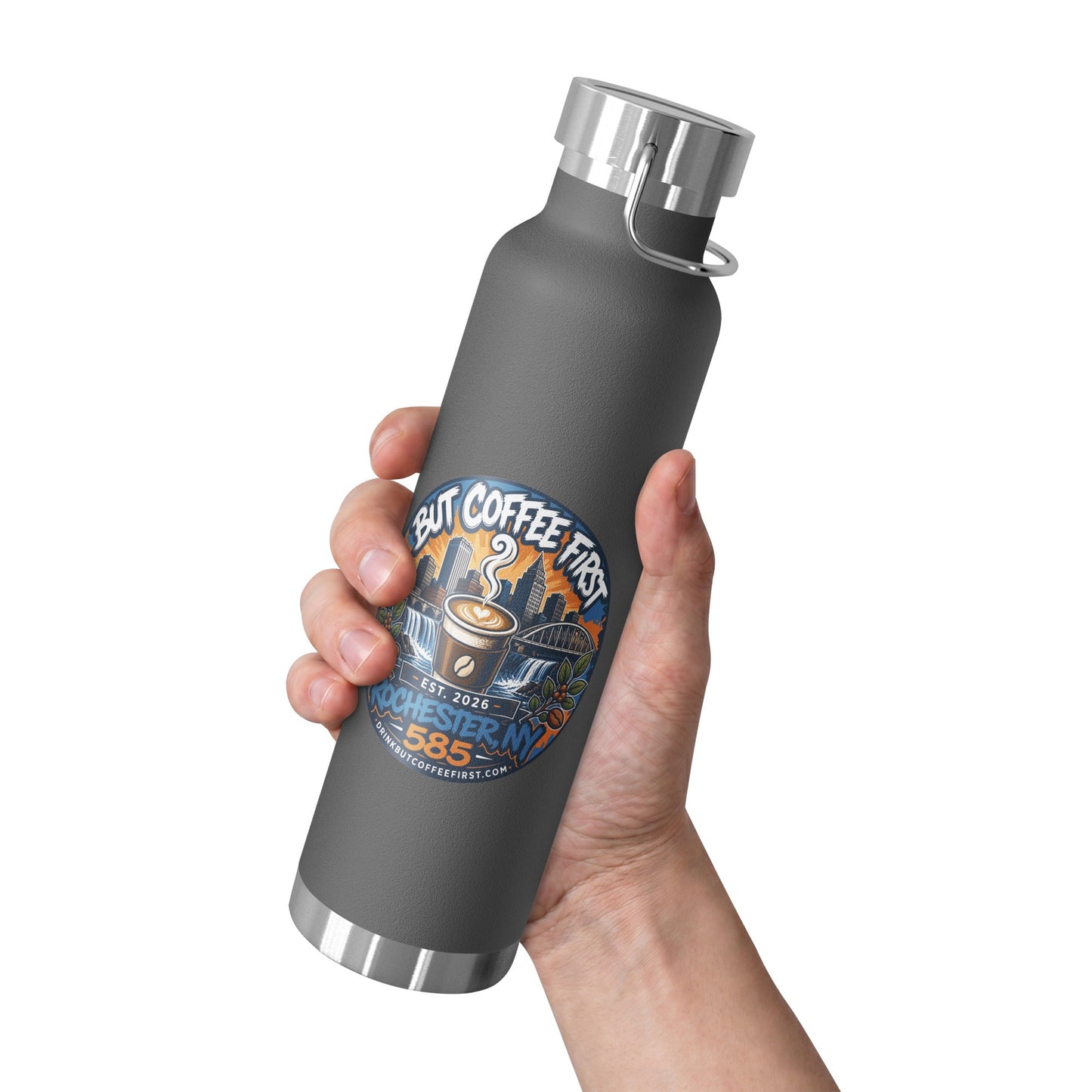 Rochester Copper Vacuum Insulated Bottle