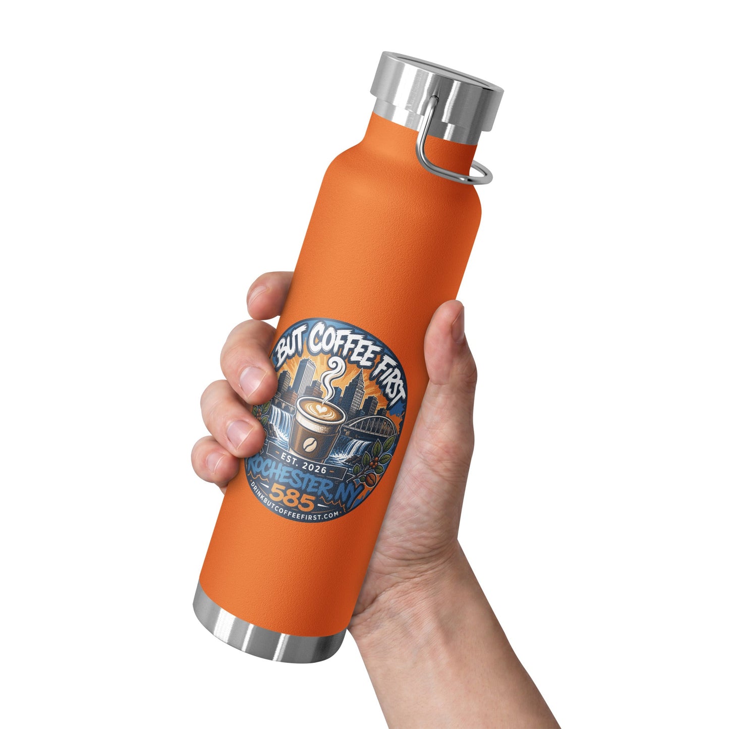 Rochester Copper Vacuum Insulated Bottle